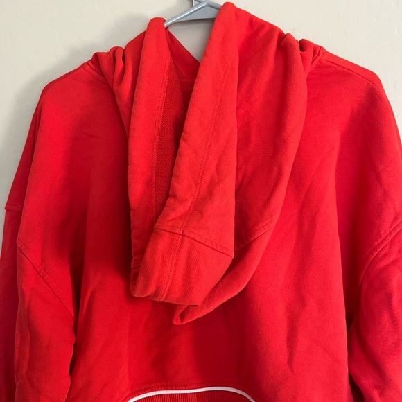 Ivy Park cropped orange baseball hoodie - Picture 4 of 6